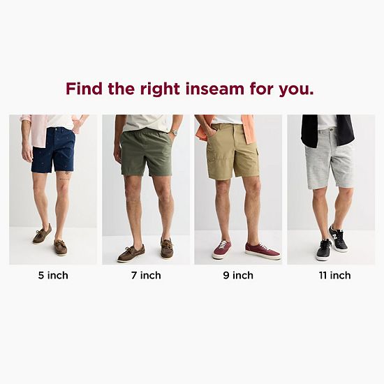  Men's Sonoma Goods For Life® 9-in. Adaptive Performance Utility Shorts