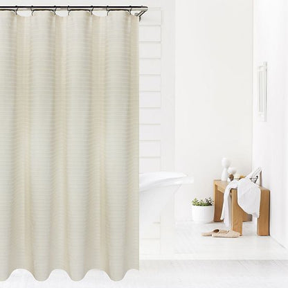  Sonoma Goods For Life® Solid Striped Shower Curtain