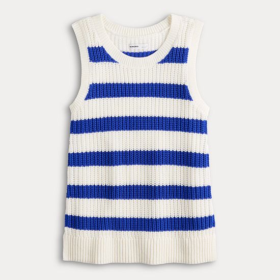  Women's Sonoma Goods For Life® Breezy Sweater Tank Top