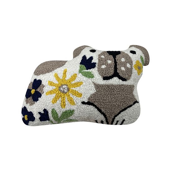  Sonoma Goods For Life® Shaped Dog Hooked Throw Pillow