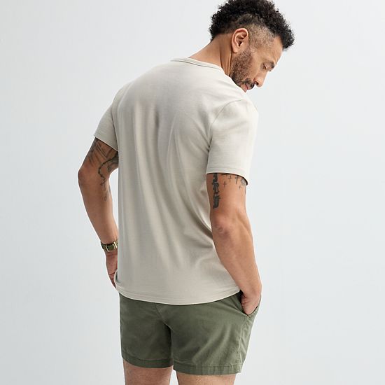  Men's Sonoma Goods For Life® Crewneck Short Sleeve Heavy Weight T-Shirt