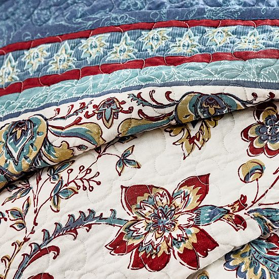 Sonoma Goods For Life® Wilmington Jacobean Quilt Set
