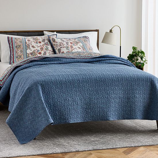  Sonoma Goods For Life® Wilmington Jacobean Quilt Set