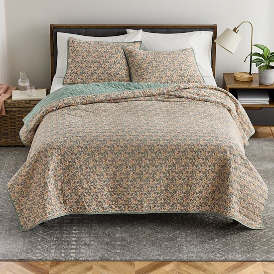  Sonoma Goods For Life® Verona Floral Quilt Set