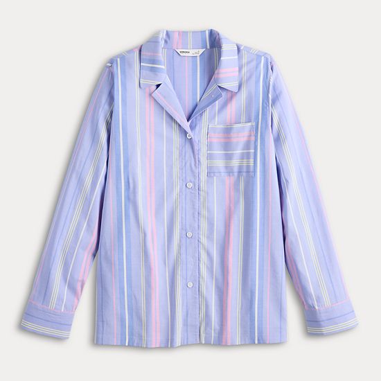  Women's Sonoma Goods For Life® Sleep Notch Boy Friend Sleep Shirt
