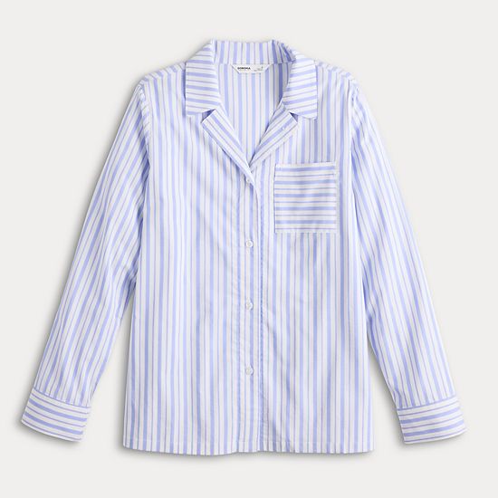  Women's Sonoma Goods For Life® Sleep Notch Boy Friend Sleep Shirt