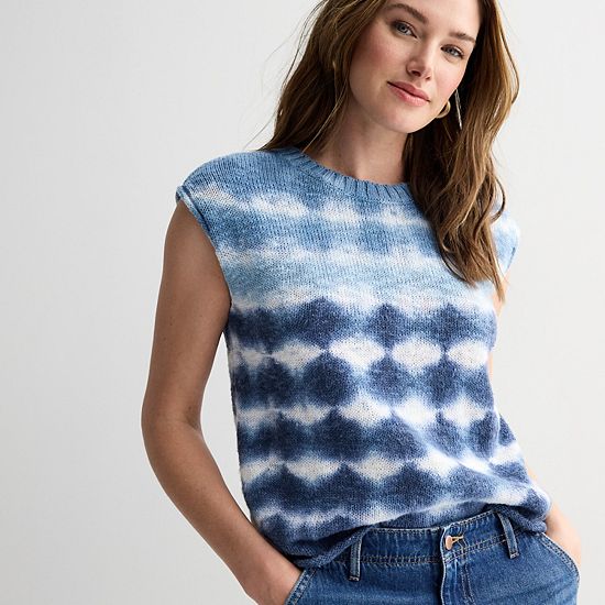  Women's Sonoma Goods For Life® Muscle Tee Sweater