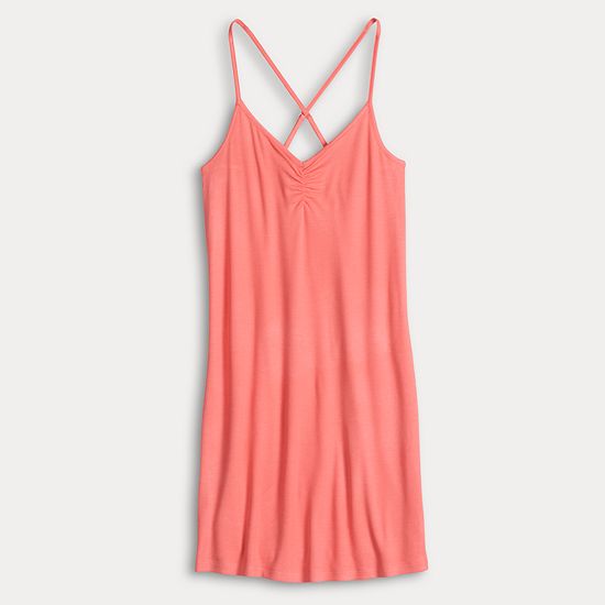  Women's Sonoma Goods For Life® Crinkled Rib Sleep Chemise