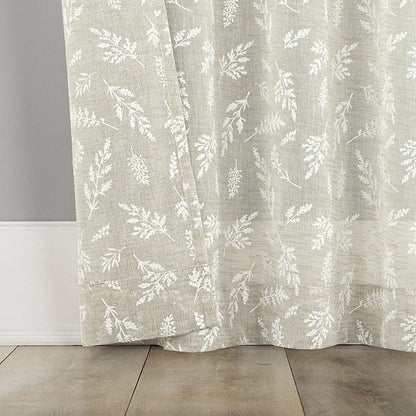  Sonoma Goods For Life® Nolia Sheer Rod Pocket Set Of 2 Window Curtain Panels