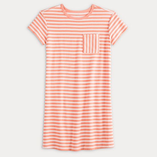  Women's Sonoma Goods For Life® Towel Terry T-Shirt Dress