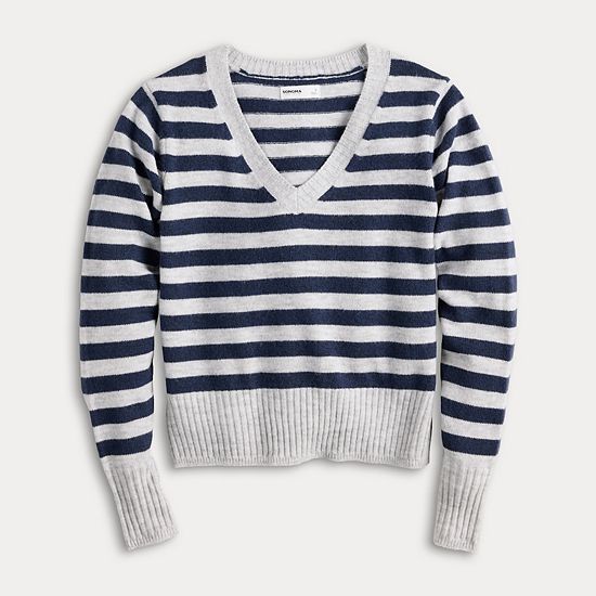  Petite Sonoma Goods For Life® Lightweight V-Neck Sweater