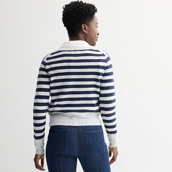  Petite Sonoma Goods For Life® Lightweight V-Neck Sweater