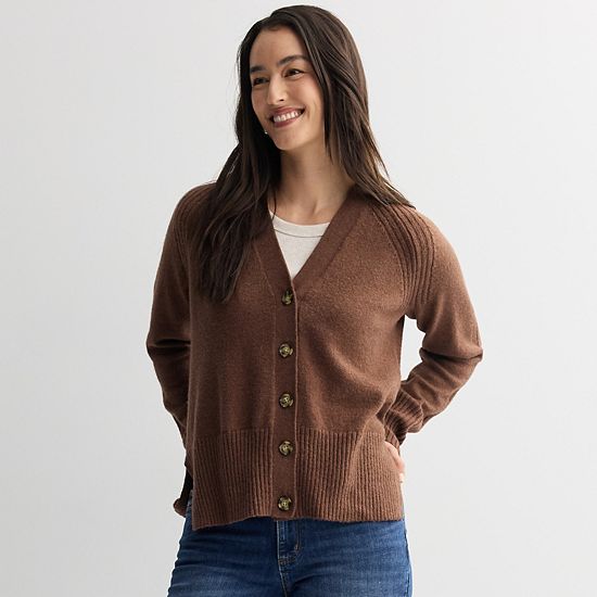  Petite Sonoma Goods For Life® Lightweight Longline Cardigan