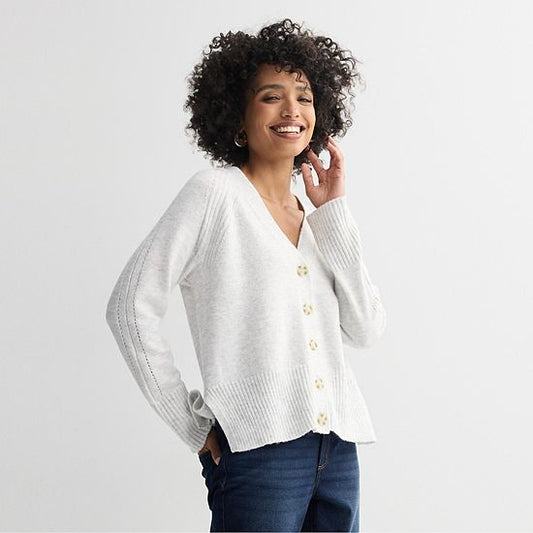  Petite Sonoma Goods For Life® Lightweight Longline Cardigan