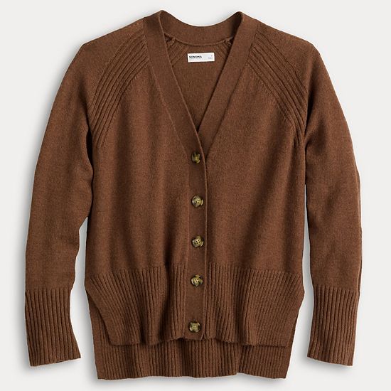  Women's Sonoma Goods For Life® Lightweight Longline Cardigan