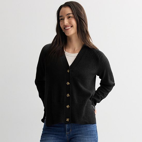  Women's Sonoma Goods For Life® Lightweight Longline Cardigan