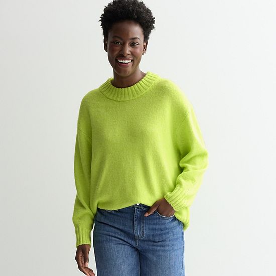  Women's Sonoma Goods For Life® Cozy Crew Neck Pullover