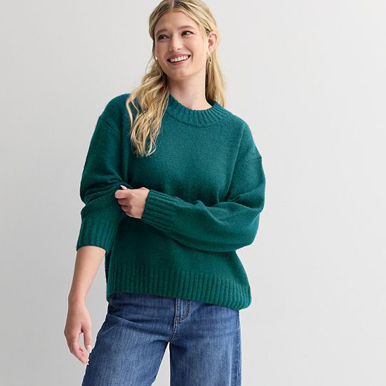  Women's Sonoma Goods For Life® Cozy Crew Neck Pullover