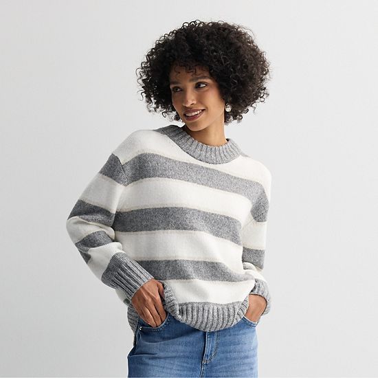  Women's Sonoma Goods For Life® Cozy Crew Neck Pullover