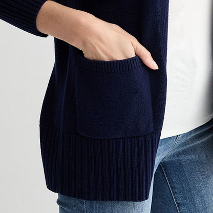  Petite Sonoma Goods For Life® Open Front Longline Cardigan