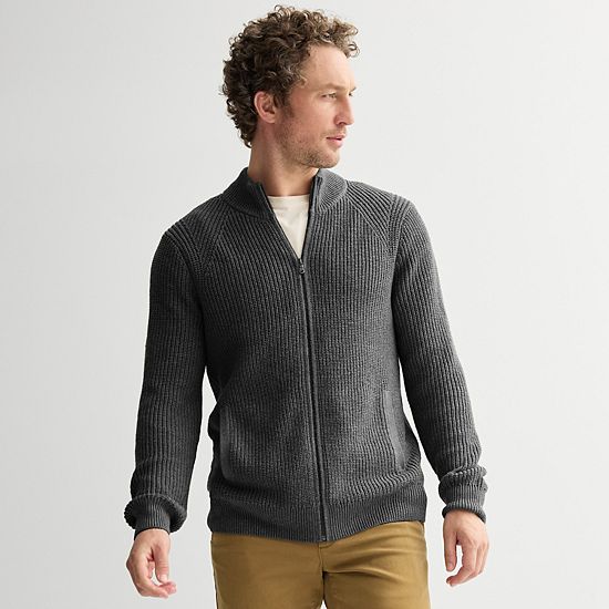  Men's Sonoma Goods For Life® Full-Zip Sweater