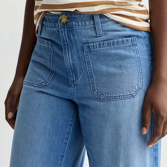  Women's Sonoma Goods For Life® High-Rise Super Drapey Jeans