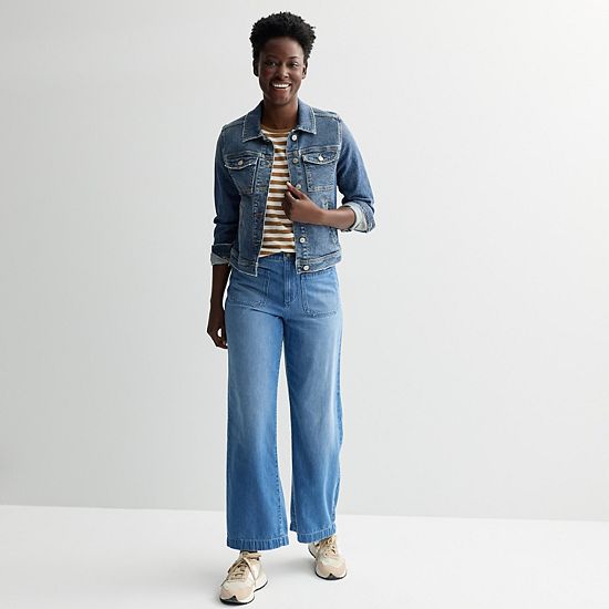 Women's Sonoma Goods For Life® High-Rise Super Drapey Jeans