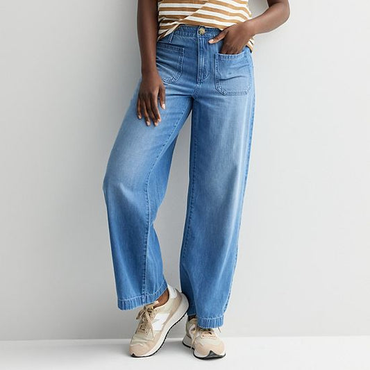  Women's Sonoma Goods For Life® High-Rise Super Drapey Jeans