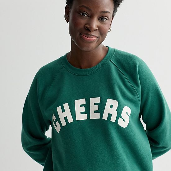  Women's Sonoma Goods For Life® Fleece Crewneck Sweatshirt