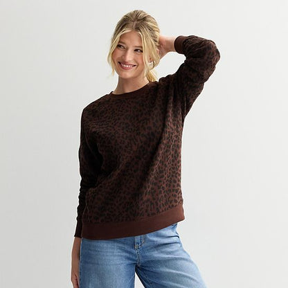  Women's Sonoma Goods For Life® Fleece Crewneck Sweatshirt