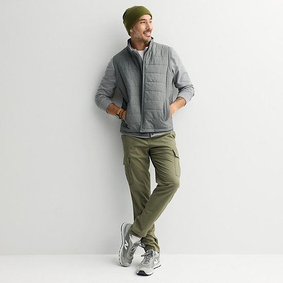  Sonoma Goods For Life® Essential Pique Quarter Zip Pullover