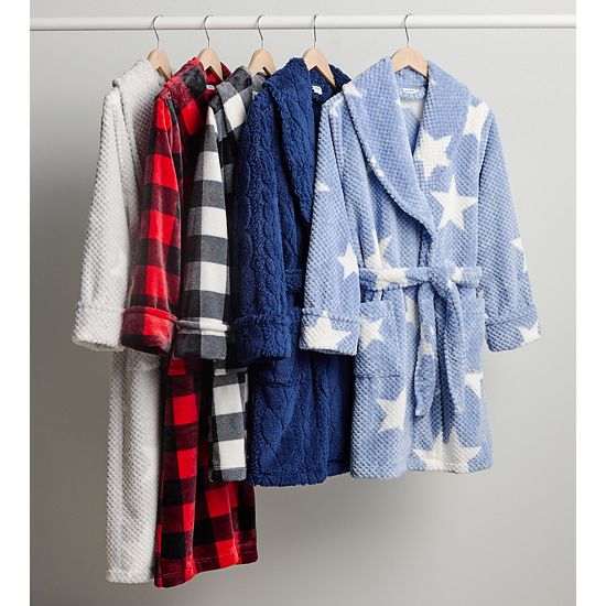  Women's Sonoma Goods For Life® Short Plush Wrap Robe