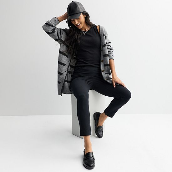  Women's Sonoma Goods For Life® Striped Tunic Cardigan