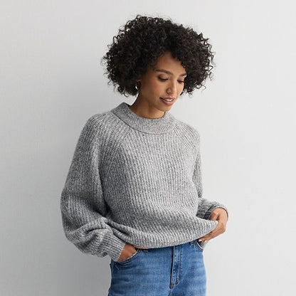  Women's Sonoma Goods For Life® Cozy Heritage Crewneck Sweater