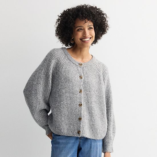  Women's Sonoma Goods For Life® Cozy Heritage Cardigan