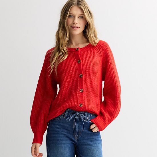  Women's Sonoma Goods For Life® Cozy Heritage Cardigan