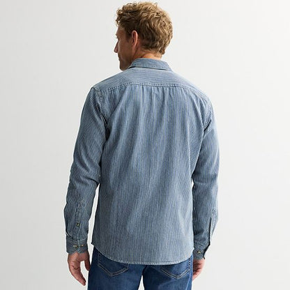  Men's Sonoma Goods For Life® 2-Pocket Denim Utility Shirt