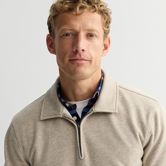  Sonoma Goods For Life® Super Soft Fleece Quarter Zip Pullover