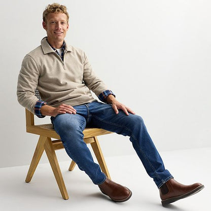  Sonoma Goods For Life® Super Soft Fleece Quarter Zip Pullover