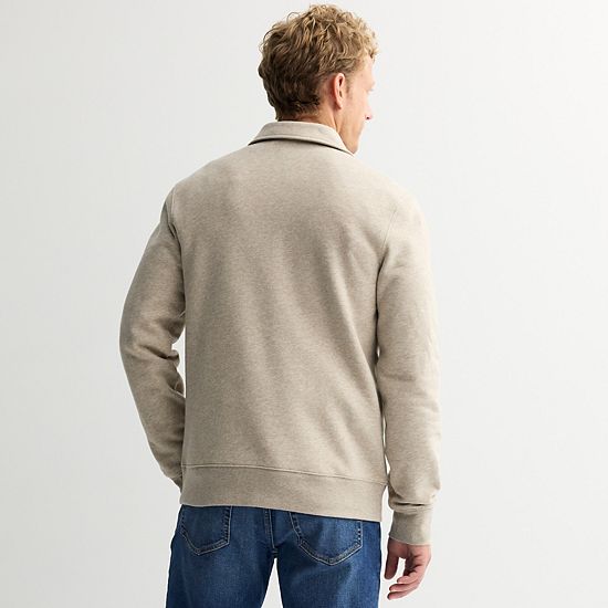  Sonoma Goods For Life® Super Soft Fleece Quarter Zip Pullover