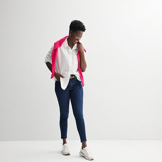  Petite Sonoma Goods For Life® Everyday Button-Up Shirt