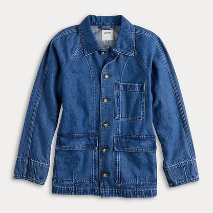  Women's Sonoma Goods For Life® Raglan Sleeve Denim Jacket