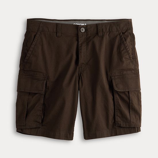  Men's Sonoma Goods For Life® 10 In. Flexwear Everyday Ripstop Cargo Shorts