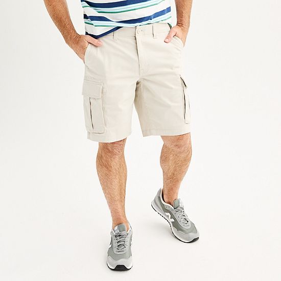  Men's Sonoma Goods For Life® 10 In. Flexwear Everyday Ripstop Cargo Shorts