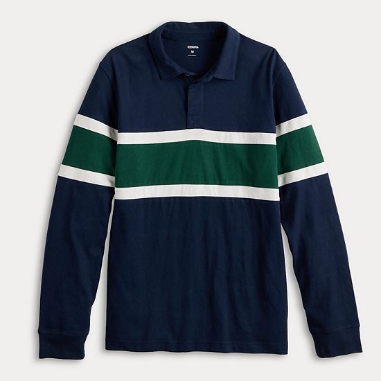  Men's Sonoma Goods For Life® Rugby Polo Shirt