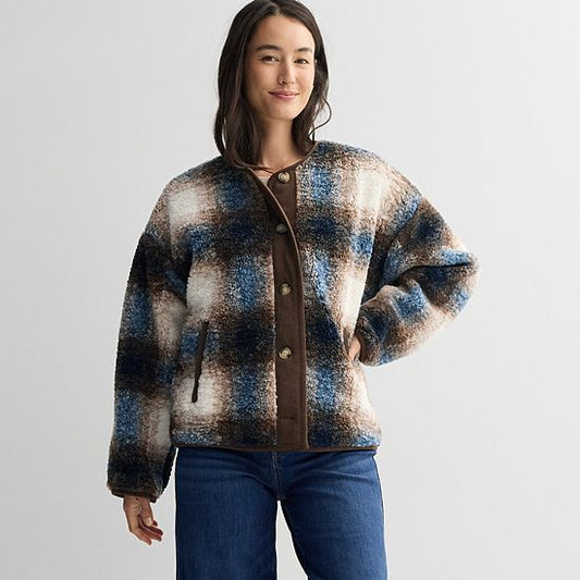  Women's Sonoma Goods For Life® Oversized Collarless Jacket