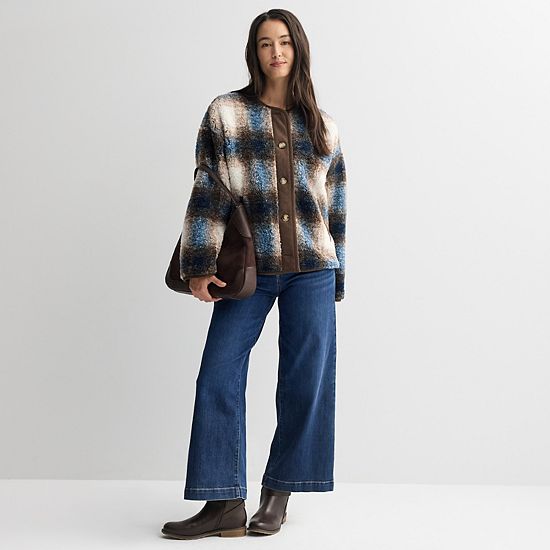  Women's Sonoma Goods For Life® Oversized Collarless Jacket