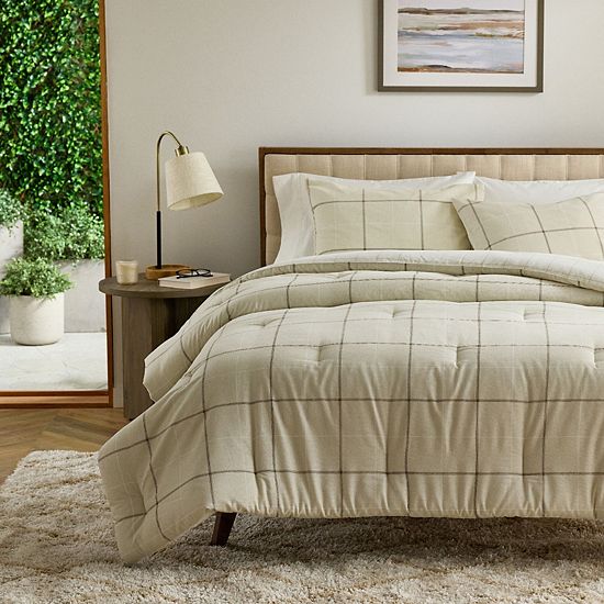  Sonoma Goods For Life® Reversible Plaid Comforter Set