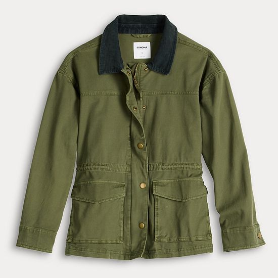  Women's Sonoma Goods For Life® Patch Pocket Barn Jacket