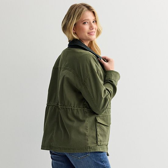  Women's Sonoma Goods For Life® Patch Pocket Barn Jacket